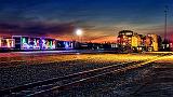 Holiday & Freight Trains At Dawn_31507-9